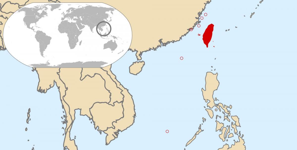 Taiwan global map