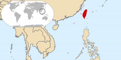 Taiwan global map